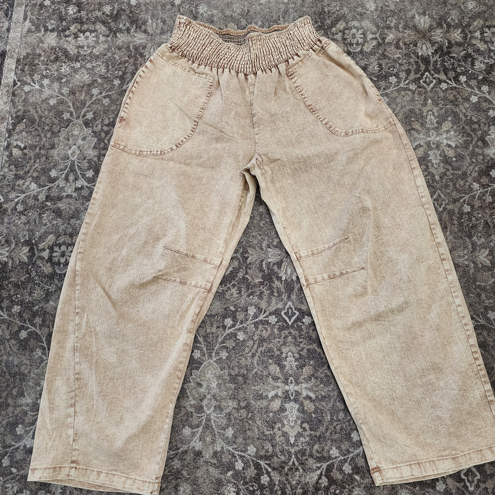 SHEIN Women's Casual Tan Pants